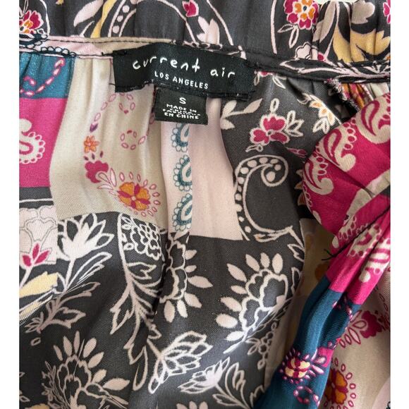 Current Air Anthropologie Paisley Printed Mini Dress Small - Picture 6 of 8